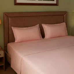 LIVSPACE Pink & Peach-Coloured AC Room 110 GSM Dohar image 3