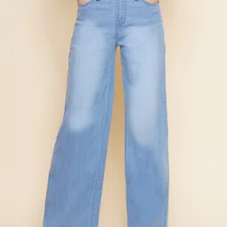 PUELLA Women Flared High-Rise Light Fade Stretchable Jeans-picture-32