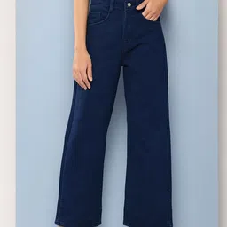 CORSICA Women Blue Cotton Stretchable Jeans-picture-31