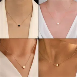 Boghra Sales Set Of 4 Gold-Plated Brass Pearls Chain-picture-34
