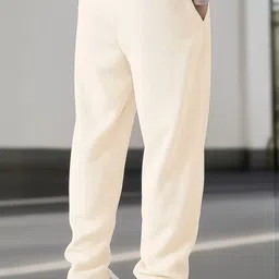 SZN Men Loose Fit Mid-Rise Trousers image 4