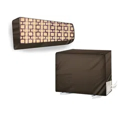 The Furnishing Tree Beige Plastic Air Conditioner Cover-picture-36