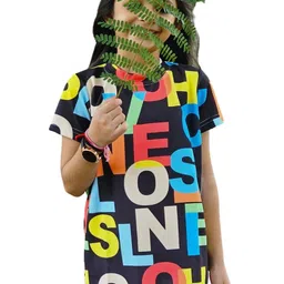 Nakshatra Unisex Kids Printed T-shirt with Trousers image 3
