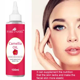 Park Daniel Set Of 4 Japenese Camellia Oil For Hair & Skin - 100 ml Each image 2