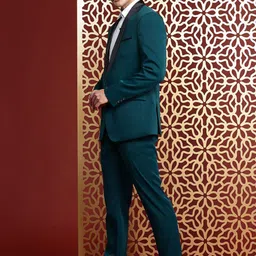 MANQ Slim-Fit Shawl Collar Tuxedo Blazer image 4