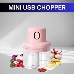 guggu Chopper (Electric Rechargeable Chopper) for Kitchen Vegetable Garlic Onion W272 Electric Vegetable & Fruit Chopper-picture-24