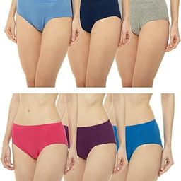 vip Pack of 6 Women Hipster Multicolor Panty-picture-38