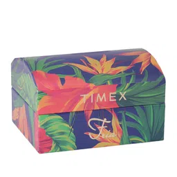 Timex Women Blue Dial & Blue Bracelet Style Straps Analogue Watch TWEL15102 image 2