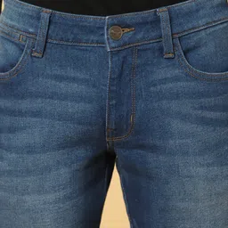 Wrangler Men Skanders Slim Fit Cotton Light Fade Stretchable Jeans image 3