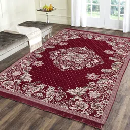 flipkart smartbuy 5 ft X 6 Chenille Area Rug-picture-10