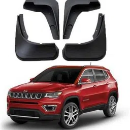 jagan kirpa Rear Mud Guard, Front Mud Guard For Jeep Compass 1.4 Limited Option 2017, 2018, 2019 image 1