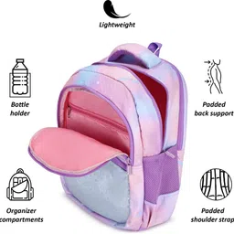 beauty girls BY HOTSHOT 1583 ELEGANT SERIES |School Bag|Tuition Bag|College Bag|For Girls School Bag image 3