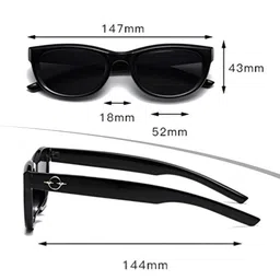 SYGA Women Cateye Sunglasses with UV Protected Lens GL-271 image 4