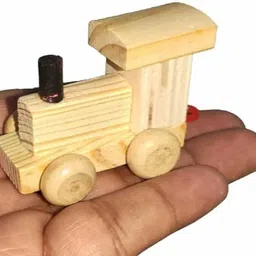 knk infotain Wooden Number 0-9 Train Toy Early Educational Kids 3+ Years image 4
