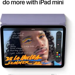 Apple iPad mini (6th Gen) 256 GB ROM 8.3 inch with Wi-Fi+5G (Starlight) image 4