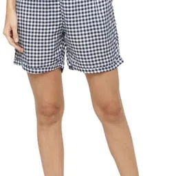 bareblow Checkered Women Boxer image 2