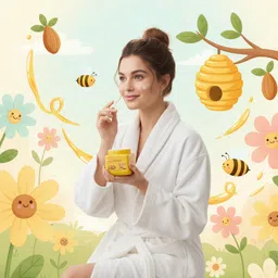 winry Perfect Winter Care honey and almond Cream for Women image 4