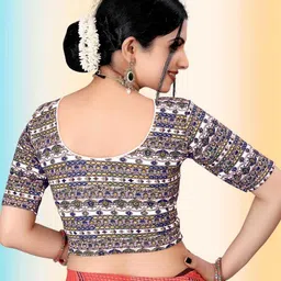 ghsva Round Neck Women Blouse image 4