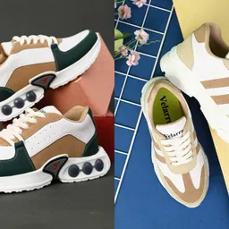 velarro VRW02 Multi_VRW07 Beige+White Casuals For Women-picture-40