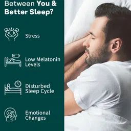 OZiva Magnesium Melatonin Tablets For Restful Sleep- 60 Tablets image 4