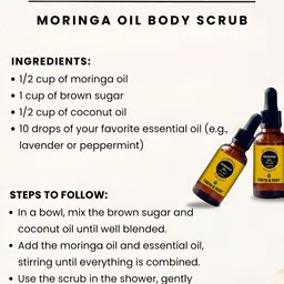 EARTH N PURE Mustard Moringa EssentialOil-50ml image 5