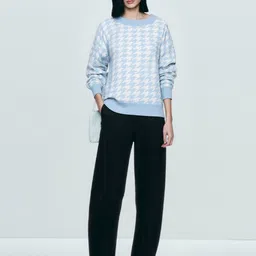 Mast & Harbour Women Checked Printed Cardigan-picture-14