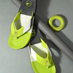 FOOTUP Men Colourblocked Thong Flip-Flops-picture-29