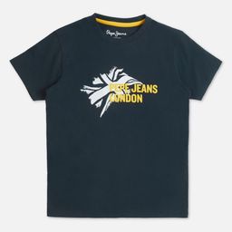 Pepe Jeans Boys Typography Printed Round Neck Pure Cotton T-shirt-picture-30
