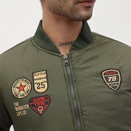 The Roadster Life Co. Applique Varsity Jacket image 3