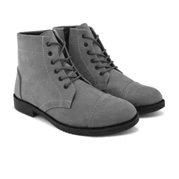 Killer Men Round Toe Laced Up Boots-image-55