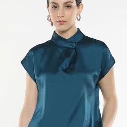 RAREISM Extended Sleeves Styled Back Top-picture-18