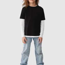 GAP Boys Regular Fit Mid-Rise Jeans-picture-28