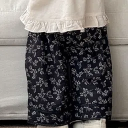 LULU & SKY Girls Ethnic Motifs Printed High-Rise Wide Leg Trouser image 4