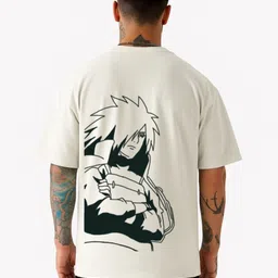 Be Crazy Men Graphic Printed Round Neck Cotton Oversized T-shirt-picture-32