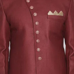 JBN Creation Mandarin Collared Sherwani image 2
