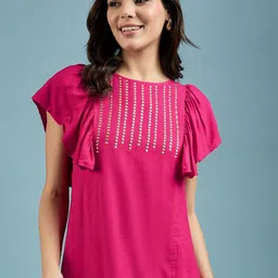 DressBerry Embellished Studded Top-picture-34