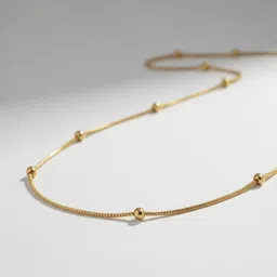 NVR Women Gold-Plated Minimal Link Chains image 4