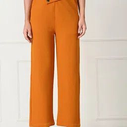 Brainbees Women Relaxed Fit Parallel Trousers-image-17