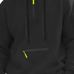 StyleCast x Revolte Men Solid Hooded Long Sleeves Pullover Sweatshirt image 5