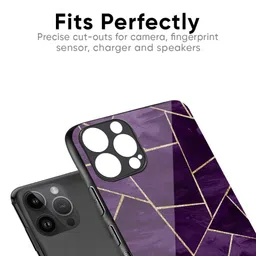 QRIOH Geometric Printed iPhone 11 Pro Back Case Mobile Accessories image 3