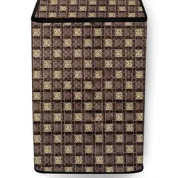 The Furnishing Tree Brown Plastic Washing Machine Cover-picture-31