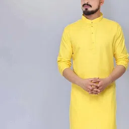 Krudha Fashion Men Thread Work Kurta image 4