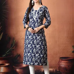 Anouk Rustic Women Floral Printed Kurta-image-64