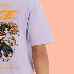 BDSQUARE Men Printed Drop-Shoulder Sleeves T-shirt image 2