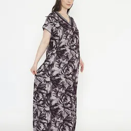 NIGHTSPREE Printed Maxi Nightdress image 5