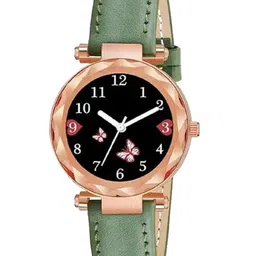 WATCHSTAR Women Dial & Leather Straps Analogue Watch Fudedi Leather GreenWS-picture-19