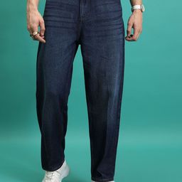 HIGHLANDER Men Relaxed Fit Mid-Rise Light Fade Jeans-picture-15