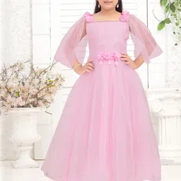 Muhuratam Girls Nylon Dresses-image-71