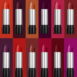 A.D.S Set Of 12 Amplified Creme Non Transfer Matte Balm Lipstick-2.3g Each Shade-J113- D image 1