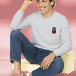 BUYTHATTRENDZ Men Printed Sweatshirt image 3